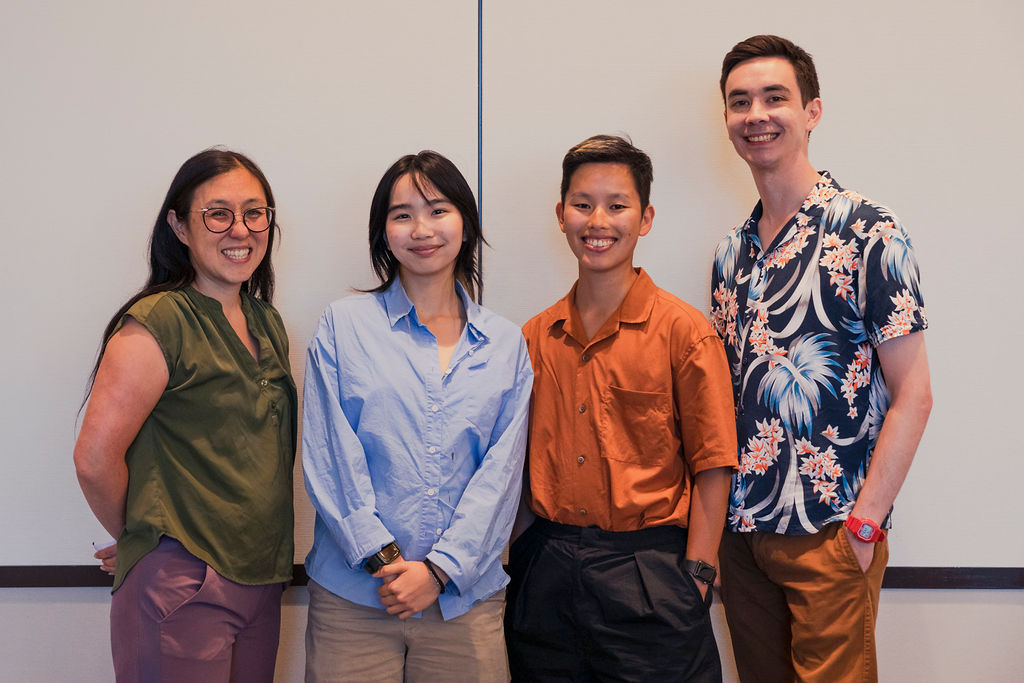 Four staff from Pao Arts Center